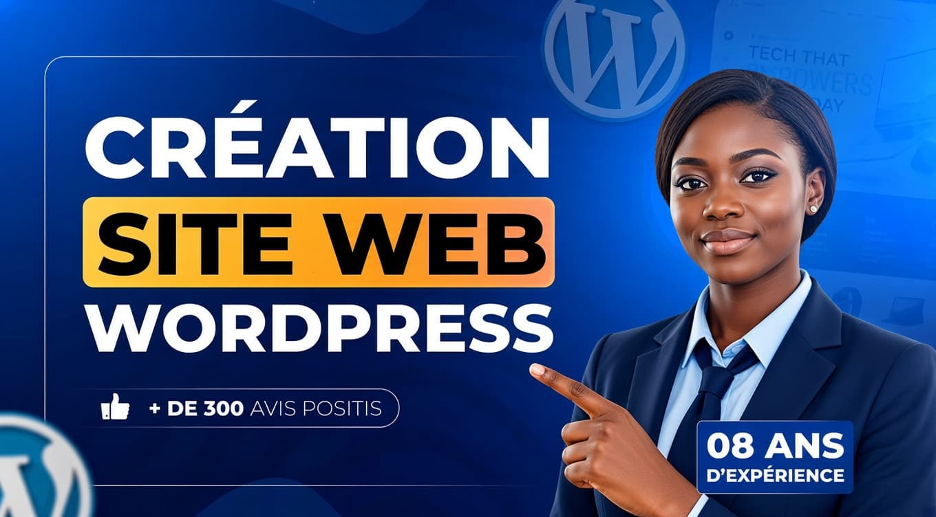 je vais créer votre site web professionnelle